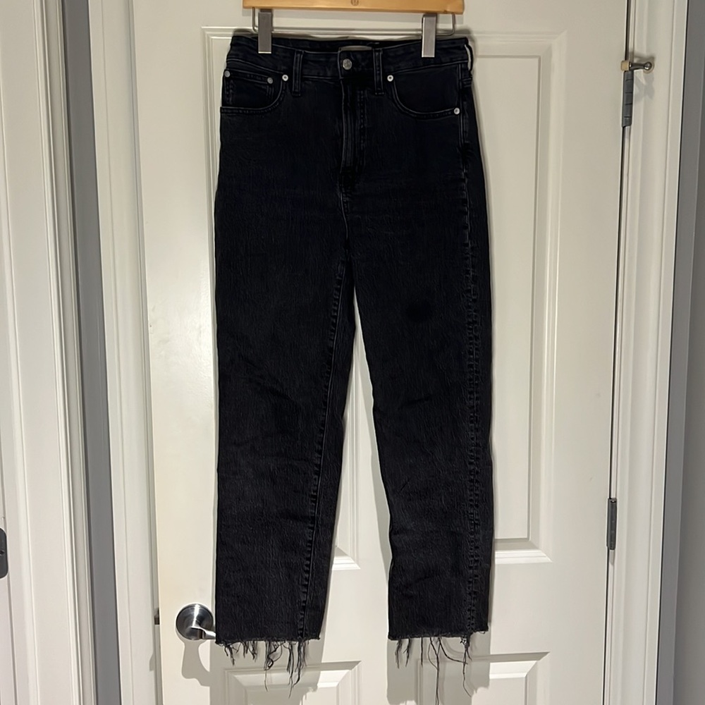 Madewell Curvy Straight Leg Jean